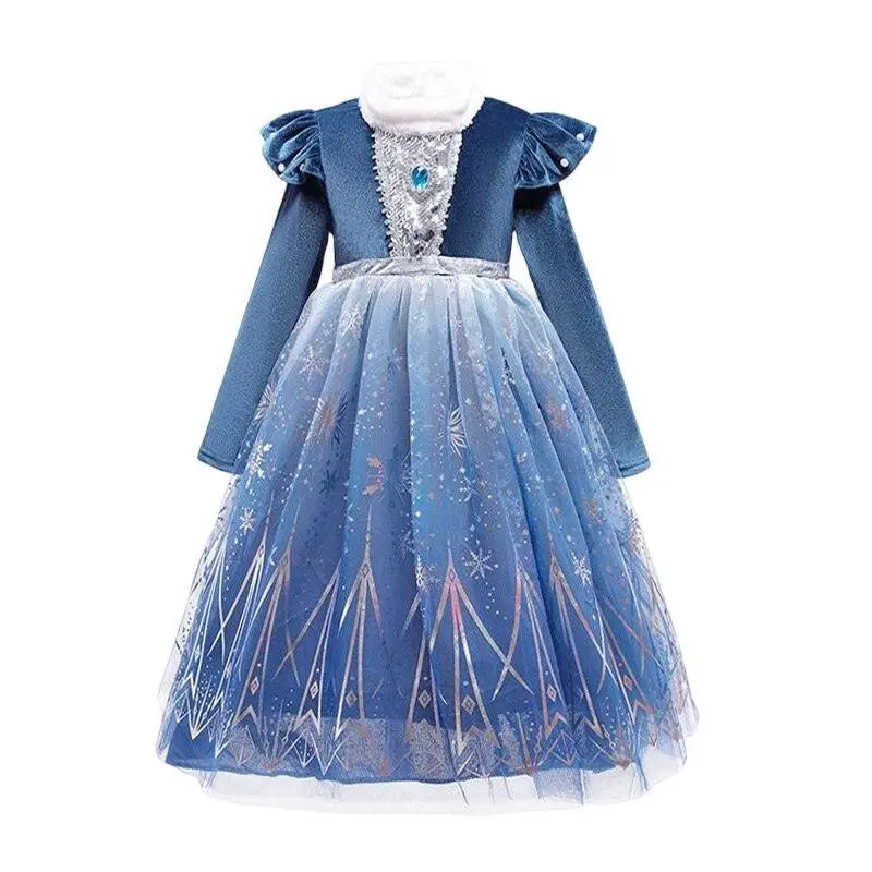 Robe de princesse Elsa Reine des neiges