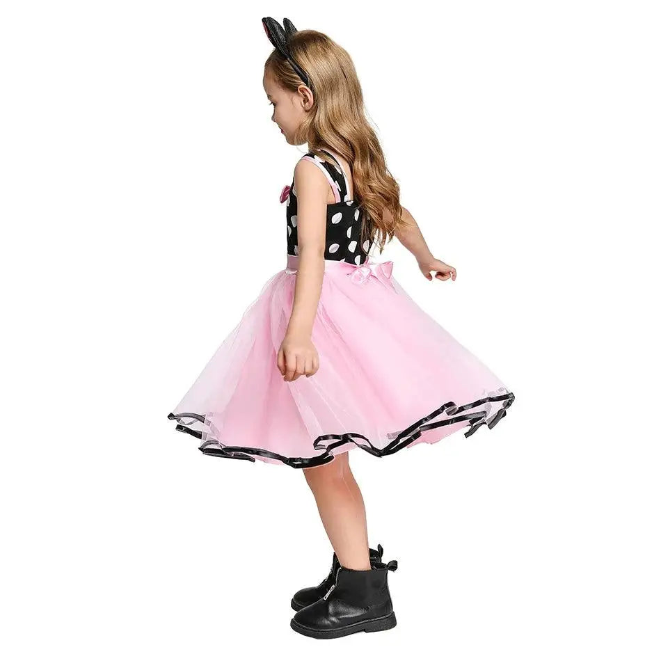 Robe fantaisie Minnie Mouse pour filles