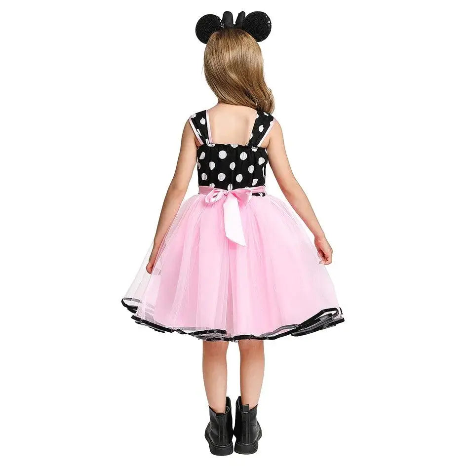 Robe fantaisie Minnie Mouse pour filles