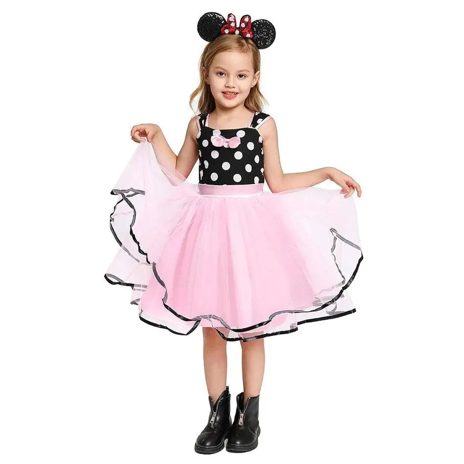 Robe fantaisie Minnie Mouse pour filles