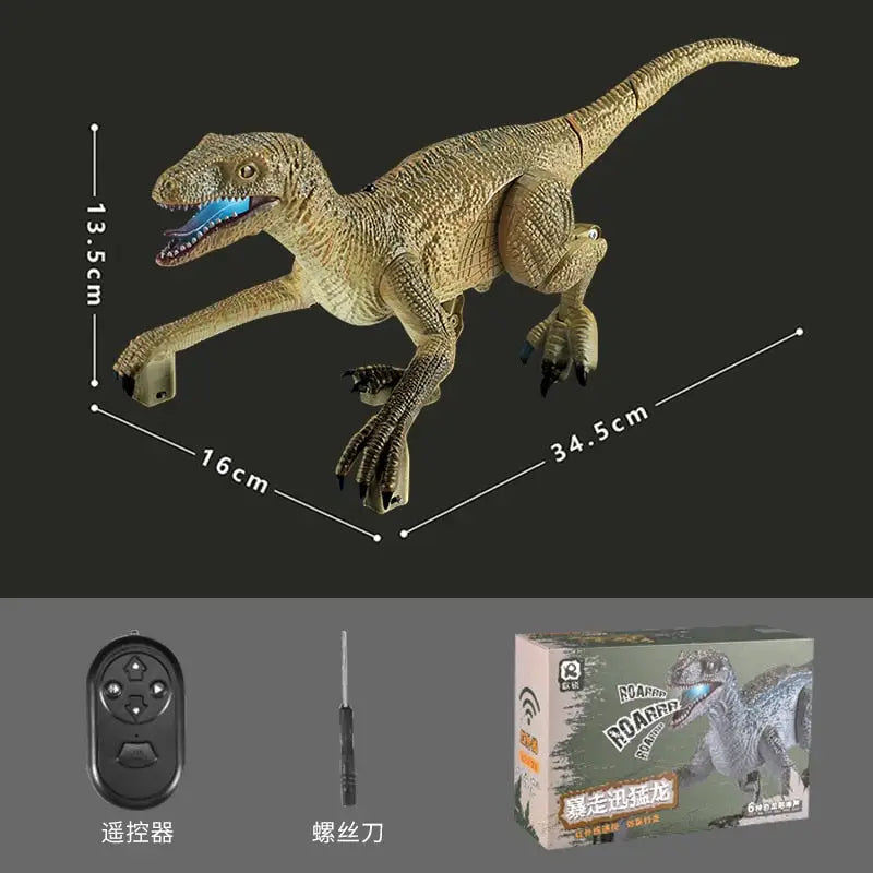 Robot dinosaure télécommandé avec lumière