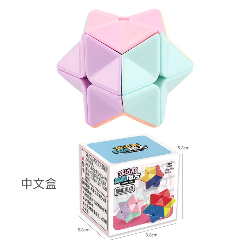 Rubik's cube Polygone Rotatif
