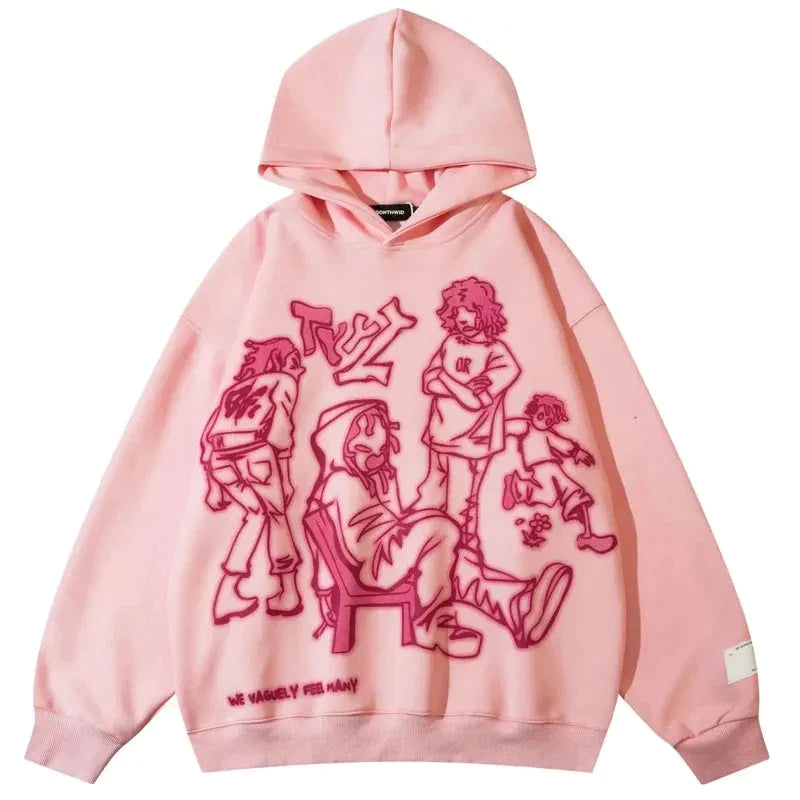 Sweatshirts Hip Hop Fashion Girl