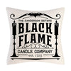 Taie coussin en lin décoration canapé Halloween