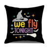 Taie coussin en lin décoration canapé Halloween