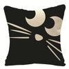Taie coussin en lin décoration canapé Halloween