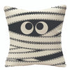 Taie coussin en lin décoration canapé Halloween