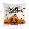 Taie coussin en lin décoration canapé Halloween
