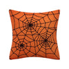 Taie coussin en lin décoration canapé Halloween