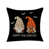 Taie coussin en lin décoration canapé Halloween