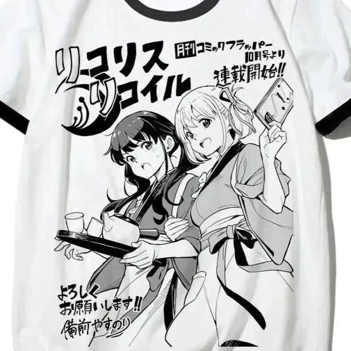 Tee shirt Anime Lycoris Recoil