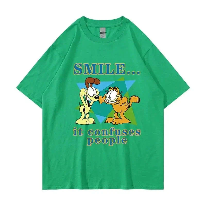 Tee shirt Garfield et Odie 100% Coton