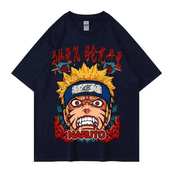 Tee shirt Naruto Anime 100% Coton