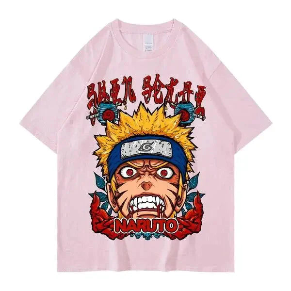 Tee shirt Naruto Anime 100% Coton
