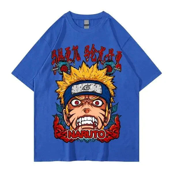 Tee shirt Naruto Anime 100% Coton
