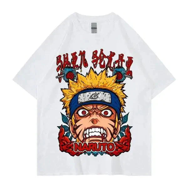 Tee shirt Naruto Anime 100% Coton