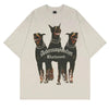Tee Shirt Oversize Chien Doberman