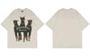 Tee Shirt Oversize Chien Doberman