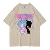 Tee shirt Personality Anime 100% Coton