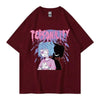 Tee shirt Personality Anime 100% Coton