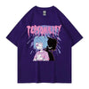 Tee shirt Personality Anime 100% Coton