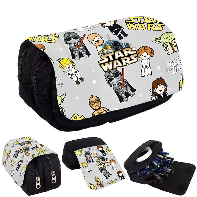 Trousse à Crayons Écolier Star Wars
