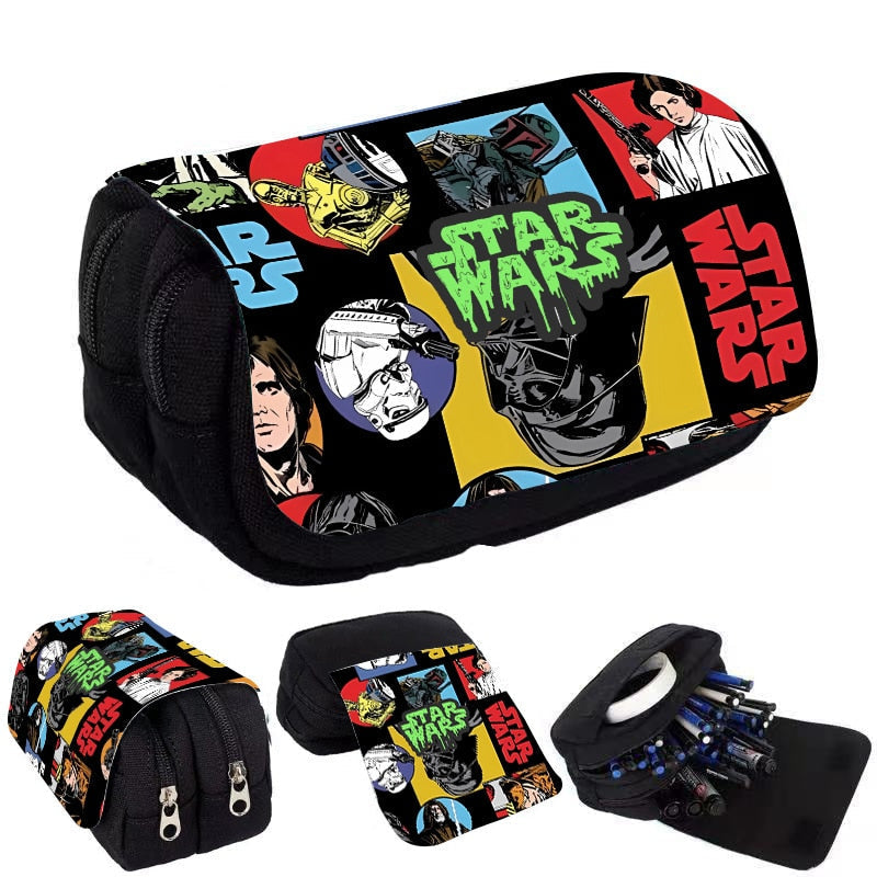 Trousse à Crayons Écolier Star Wars