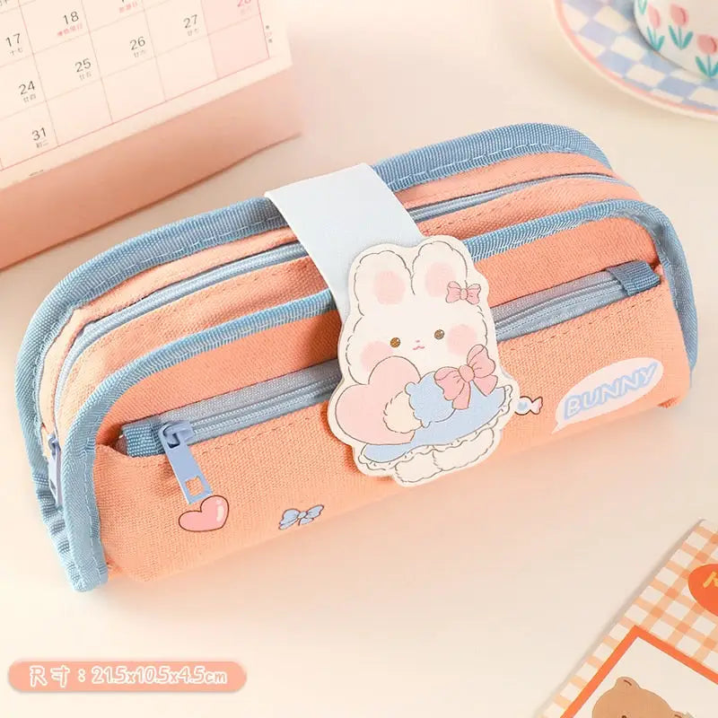 Trousse crayons Kawaii pour filles