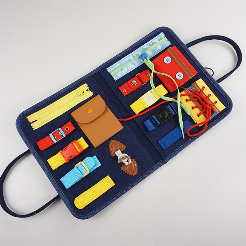 Jouets Montessori : valise d'Activités pour le Développement sensoriel