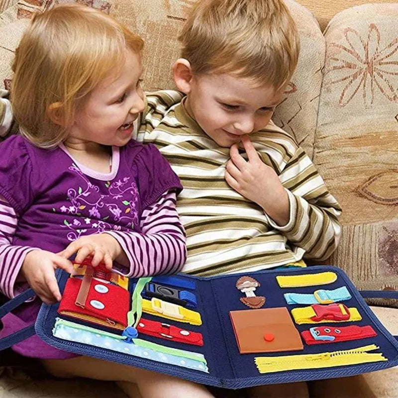 Jouets Montessori : valise d'Activités pour le Développement sensoriel