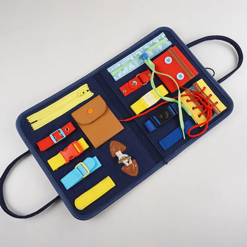 Jouets Montessori : valise d'Activités pour le Développement sensoriel