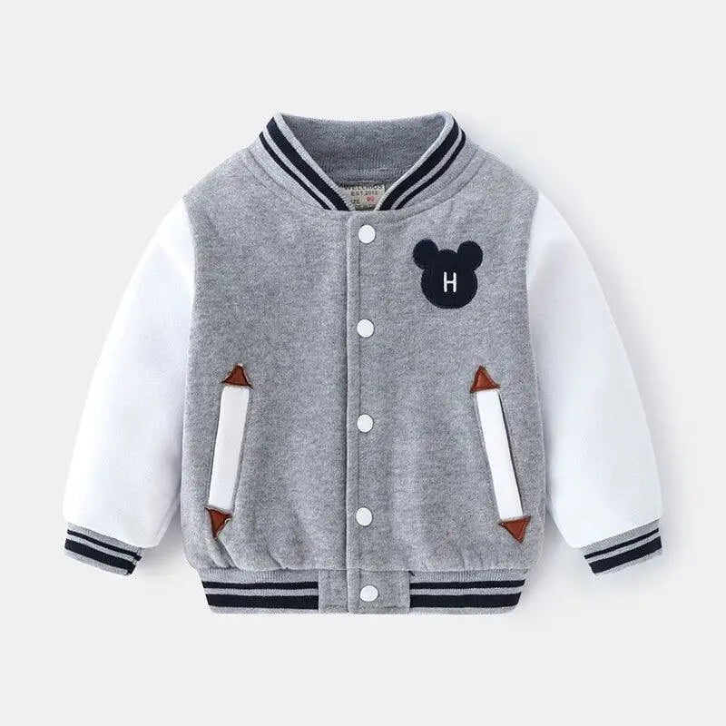 Veste de Baseball en coton pour garçon