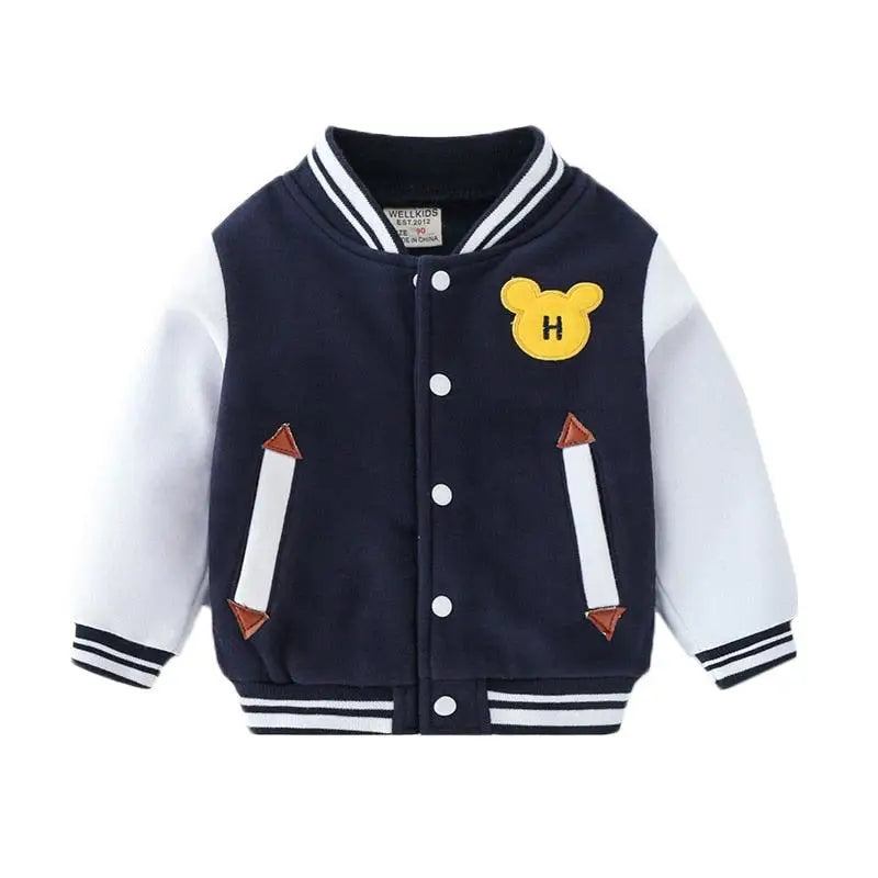 Veste de Baseball en coton pour garçon