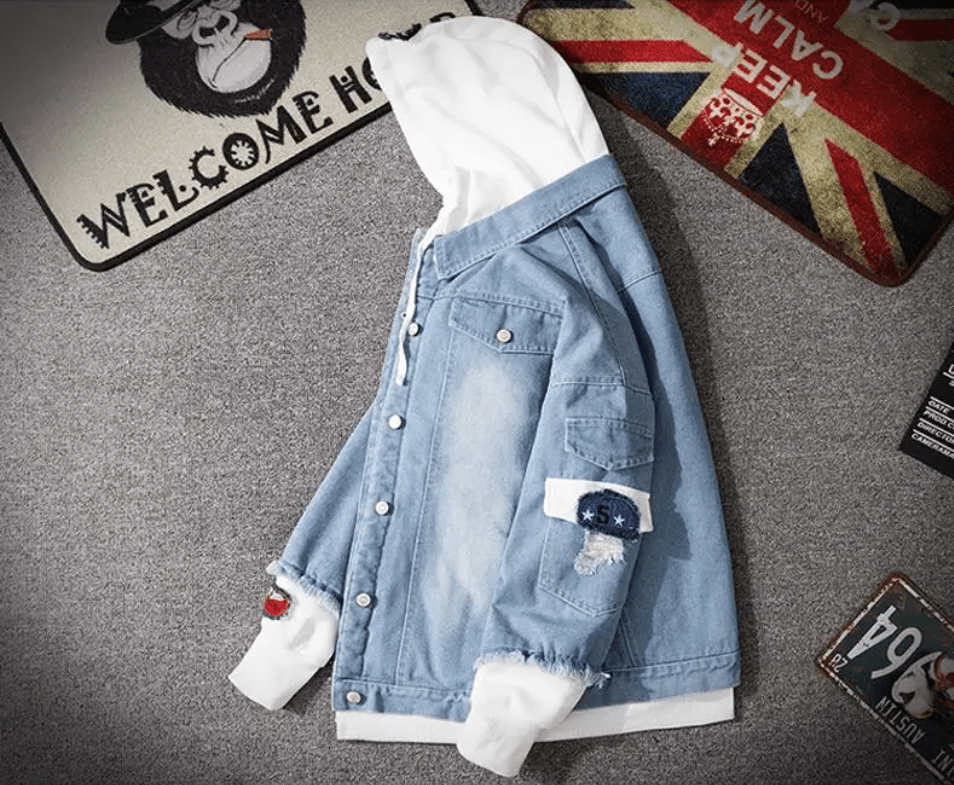 Veste en Jean Dragon Ball Kanji Go