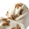 Vestes capuche Peluche Polaire