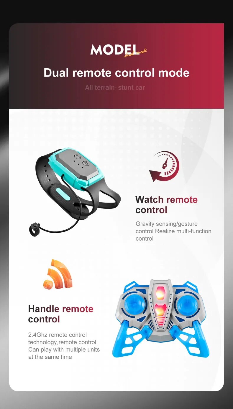 Nouvelle Voiture Télécommandée 360° avec Commande Gestuelle