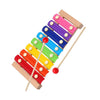 Xylophone Coloré en Bois